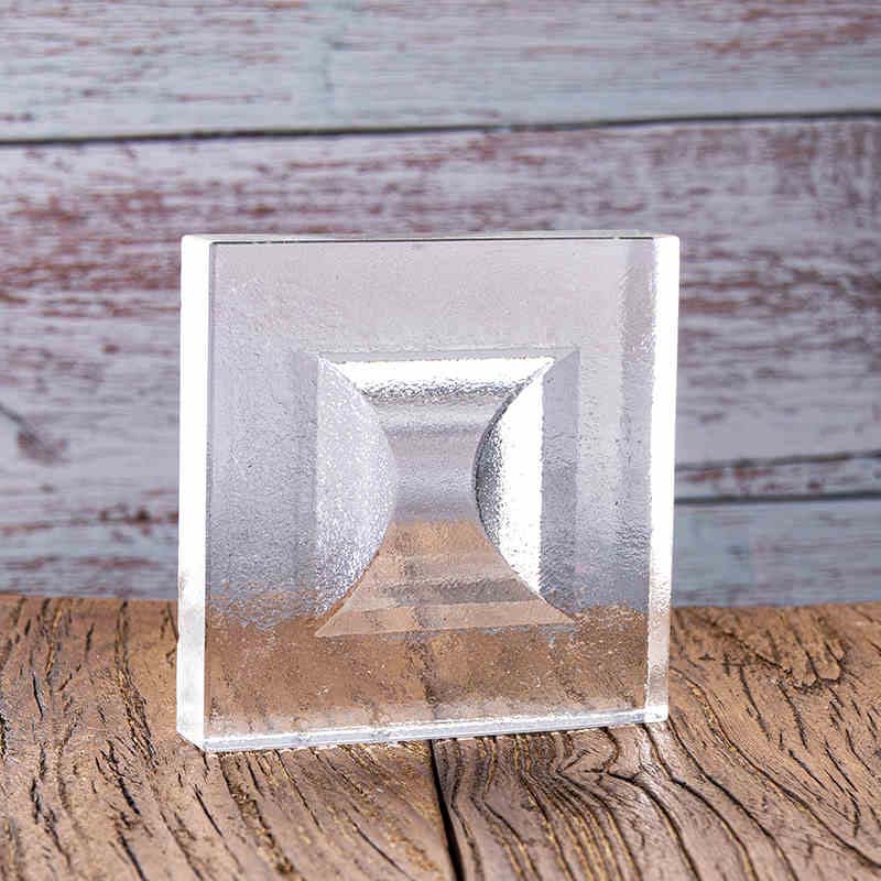 大红水晶贴片透明方形水晶砖-01