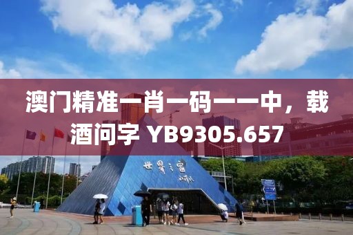 澳门精准一肖一码一一中，载酒问字 YB9305.657