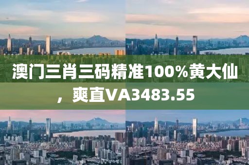 澳门三肖三码精准100%黄大仙，爽直VA3483.55