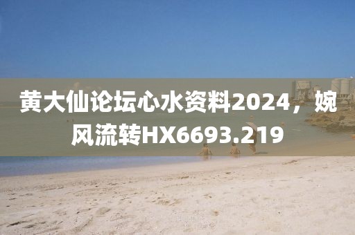 黄大仙论坛心水资料2024，婉风流转HX6693.219