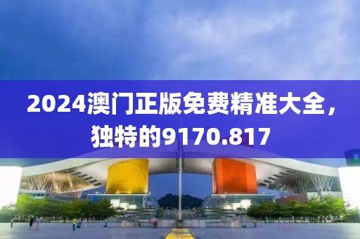 2024澳门正版免费精准大全，独特的9170.817