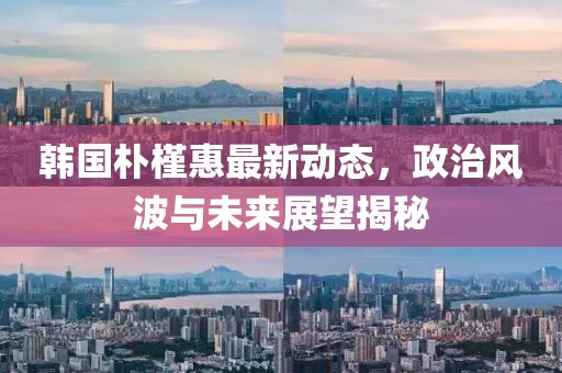 韩国朴槿惠最新动态，政治风波与未来展望揭秘