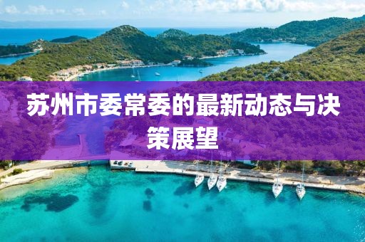 苏州市委常委的最新动态与决策展望