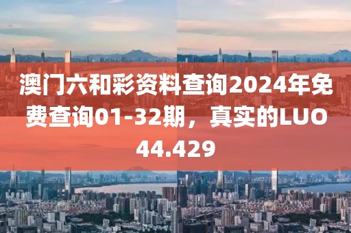 澳门六和彩资料查询2024年免费查询01-32期，真实的LUO44.429