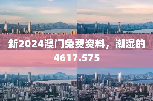 新2024澳门兔费资料，潮湿的4617.575