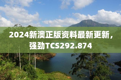 2024新澳正版资料最新更新，强劲TCS292.874