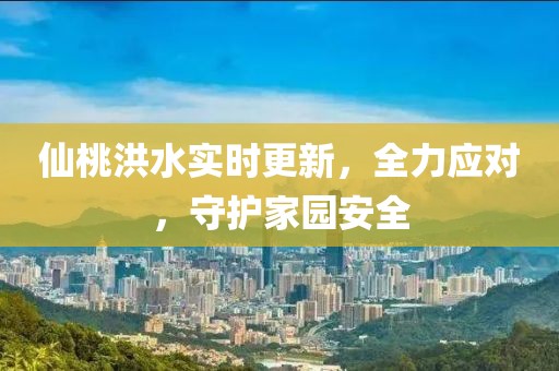 仙桃洪水实时更新，全力应对，守护家园安全