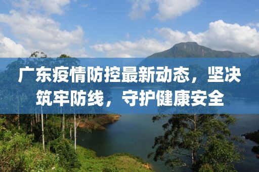 广东疫情防控最新动态，坚决筑牢防线，守护健康安全