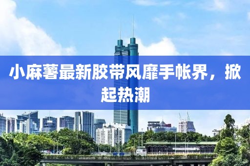 小麻薯最新胶带风靡手帐界，掀起热潮