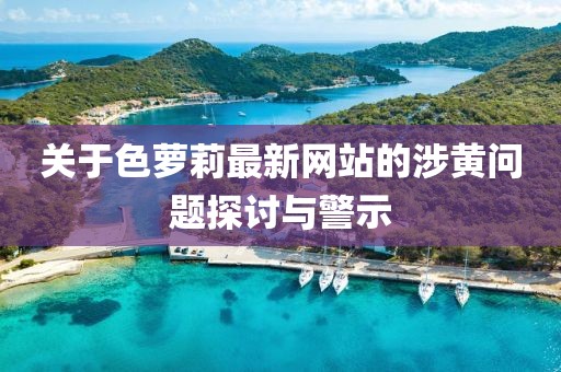 关于色萝莉最新网站的涉黄问题探讨与警示