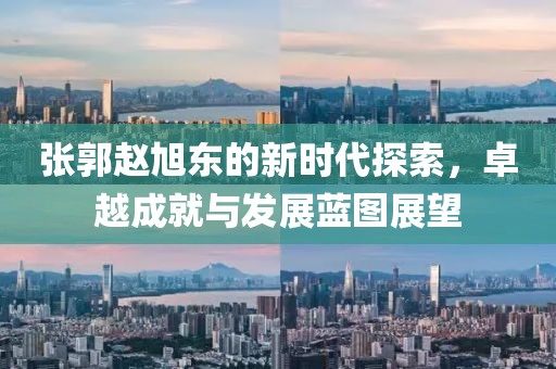 张郭赵旭东的新时代探索，卓越成就与发展蓝图展望