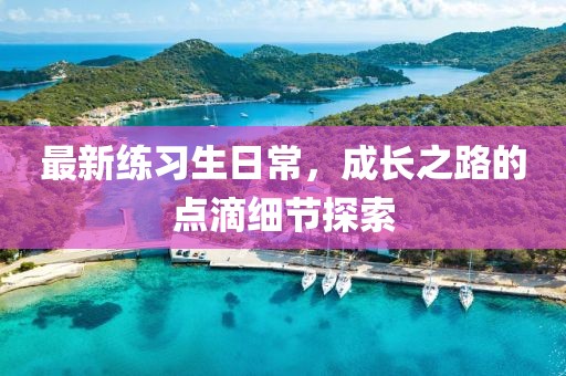 最新练习生日常，成长之路的点滴细节探索