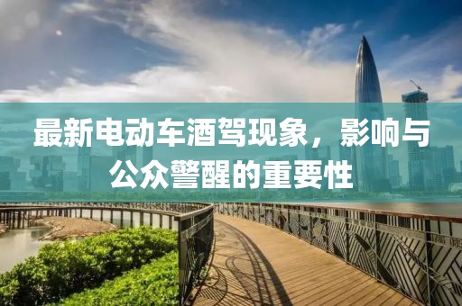 最新电动车酒驾现象，影响与公众警醒的重要性