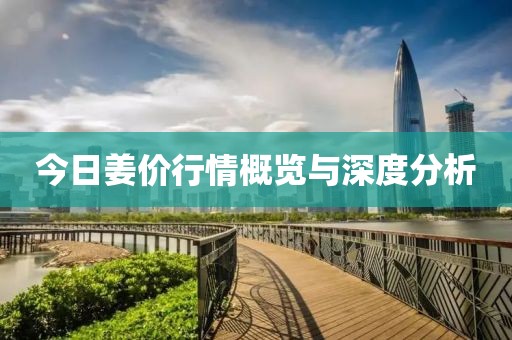 今日姜价行情概览与深度分析