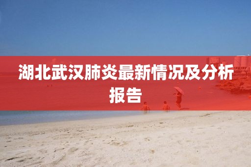 湖北武汉肺炎最新情况及分析报告