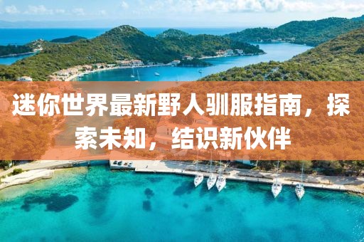 迷你世界最新野人驯服指南，探索未知，结识新伙伴