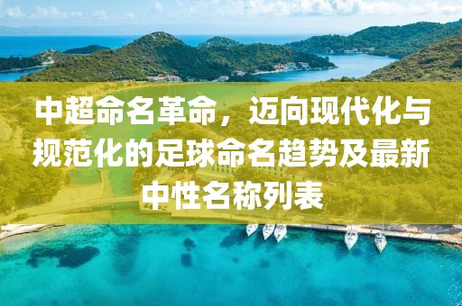 中超命名革命，迈向现代化与规范化的足球命名趋势及最新中性名称列表