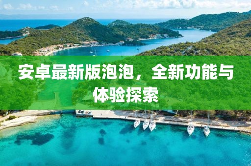 安卓最新版泡泡，全新功能与体验探索
