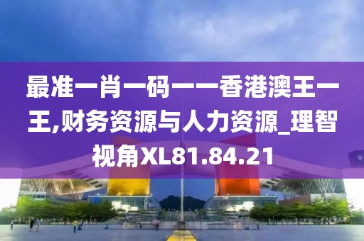 最准一肖一码一一香港澳王一王,财务资源与人力资源_理智视角XL81.84.21