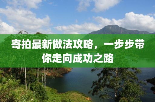 寄拍最新做法攻略，一步步带你走向成功之路