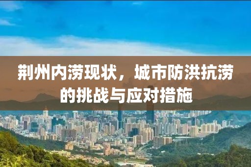 荆州内涝现状，城市防洪抗涝的挑战与应对措施