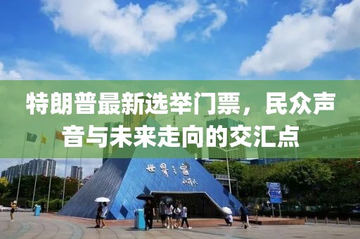 特朗普最新选举门票，民众声音与未来走向的交汇点
