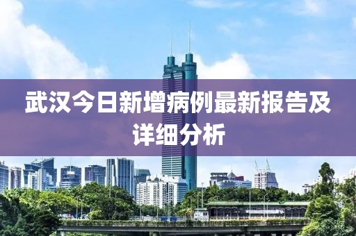 武汉今日新增病例最新报告及详细分析