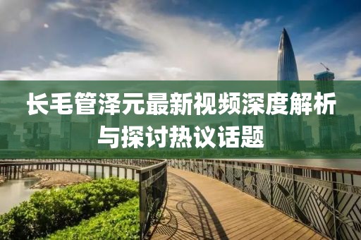 长毛管泽元最新视频深度解析与探讨热议话题