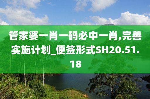 管家婆一肖一码必中一肖,完善实施计划_便签形式SH20.51.18