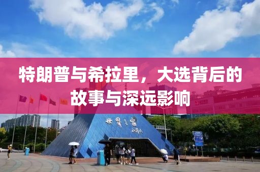 特朗普与希拉里，大选背后的故事与深远影响