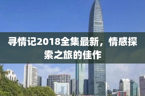 寻情记2018全集最新，情感探索之旅的佳作