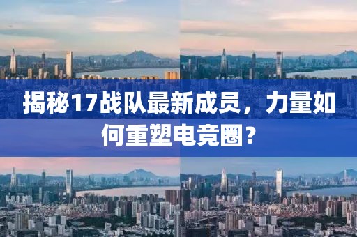 揭秘17战队最新成员，力量如何重塑电竞圈？