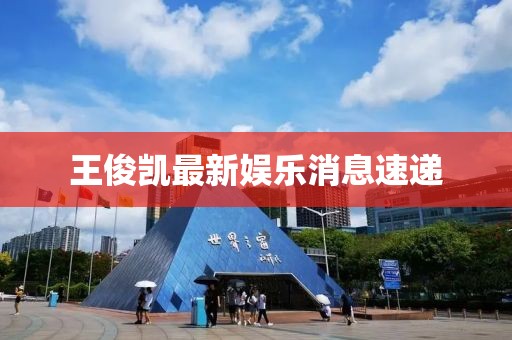 王俊凯最新娱乐消息速递