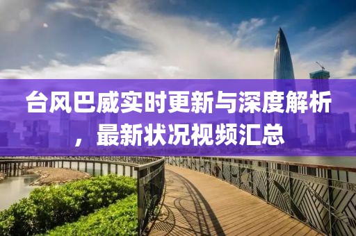 台风巴威实时更新与深度解析，最新状况视频汇总