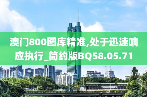 澳门800图库精准,处于迅速响应执行_简约版BQ58.05.71