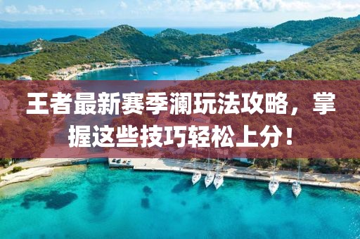 王者最新赛季澜玩法攻略，掌握这些技巧轻松上分！