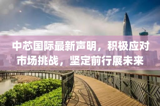 中芯国际最新声明，积极应对市场挑战，坚定前行展未来