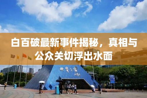 白百破最新事件揭秘，真相与公众关切浮出水面
