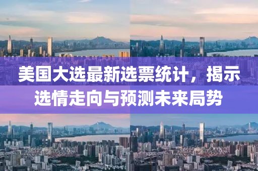 美国大选最新选票统计，揭示选情走向与预测未来局势