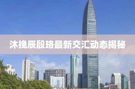 沐挽辰殷珞最新交汇动态揭秘