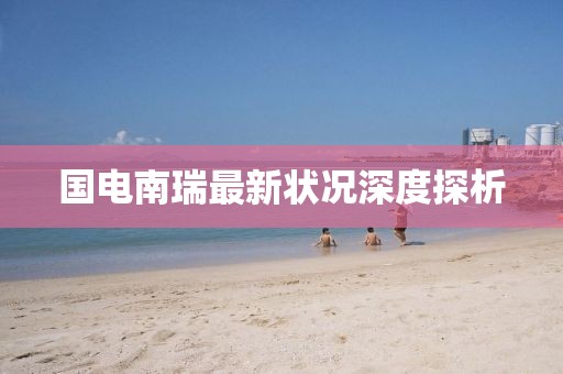 国电南瑞最新状况深度探析