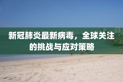 新冠肺炎最新病毒，全球关注的挑战与应对策略