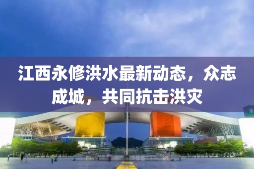 江西永修洪水最新动态，众志成城，共同抗击洪灾