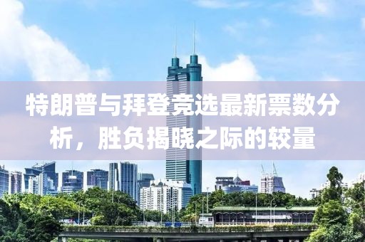 特朗普与拜登竞选最新票数分析，胜负揭晓之际的较量