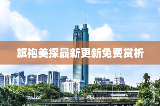 旗袍美探最新更新免费赏析