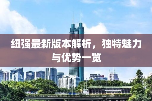 纽强最新版本解析，独特魅力与优势一览