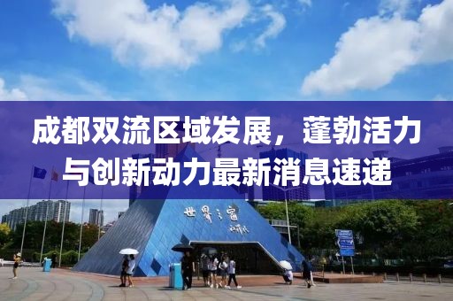 成都双流区域发展，蓬勃活力与创新动力最新消息速递