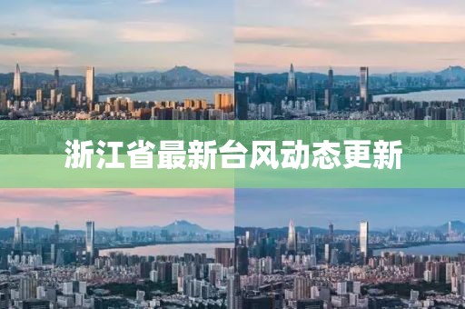 浙江省最新台风动态更新