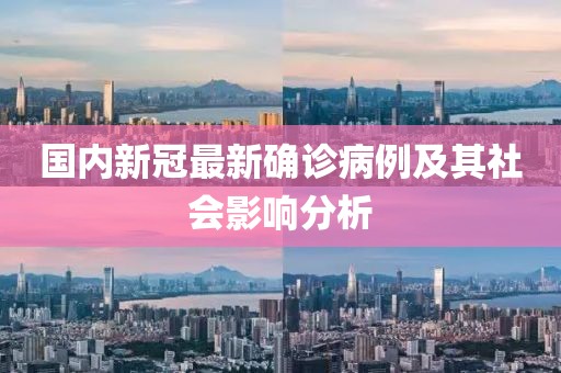 国内新冠最新确诊病例及其社会影响分析