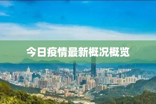 今日疫情最新概况概览